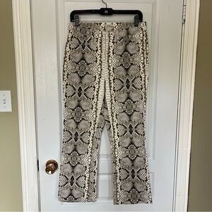 J. Crew Snake Patterned Pants Women Size 28